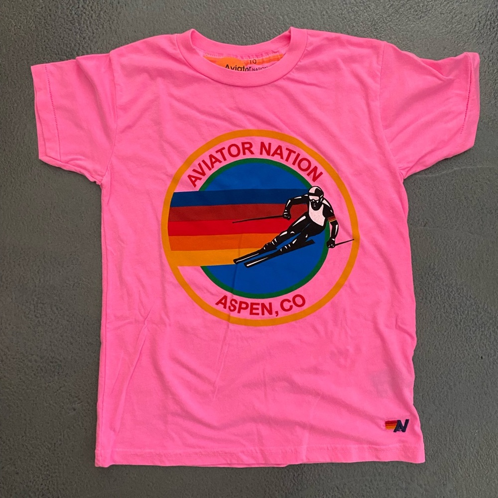 AV Nation Kid's Aspen Logo Tee